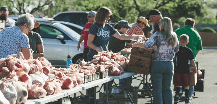 Outdoor food pantry