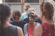 Commissioning: A Simple Tool for Activating People’s Gifts People being commissioned at church