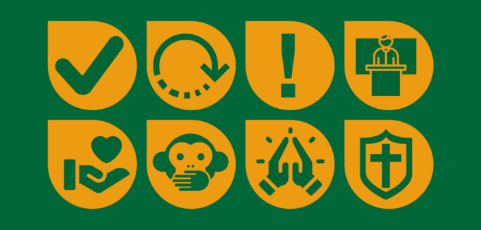 Icons for ways to improve livestream worship