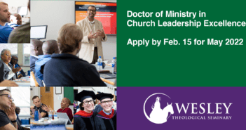 The Premier Doctor of Ministry in Church Leadership Excellence