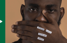 “Anti-Racism 4 Reals” featuring Sheila Beckford Black person with their hand over their mouth