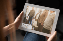 Evangelism: A Witness to Love Not a Dirty Word Person taking part in a Bible study through their tablet