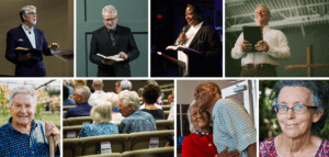 Photos of older pastors and older people