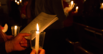 Christmas Eve candlelight service