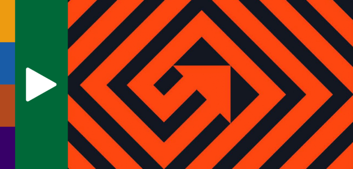 Abstract arrow graphic from A Way Out of Now Way book cover