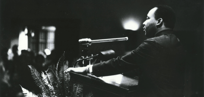 Martin Luther King Jr. preaching