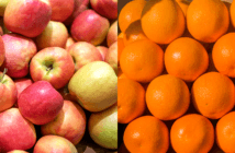 Apples vs oranges