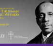Apply by February 29 for Howard Thurman Doctor of Ministry