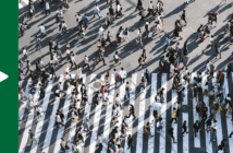 People on a crosswalk