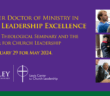 Apply by February 29 for Doctor of Ministry in Church Leadership Excellence