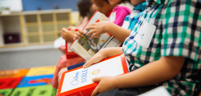 Children in Sunday School