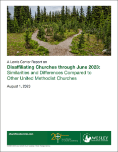 Click to download the Disaffiliating Churches through June 2023 report.