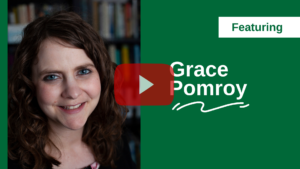 Watch Leading Ideas talks interview with Grace Pomroy on YouTube