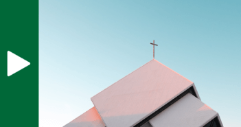 Cross atop a church