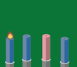 Advent candles
