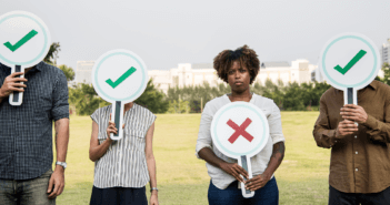 Person who is unhappy after a vote