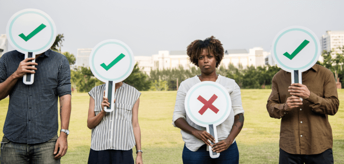 Person who is unhappy after a vote