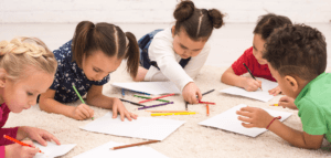 Children coloring