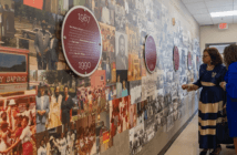 Legacy wall at First Calvary Baptist Church Durham NC