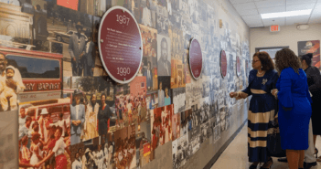 Legacy wall at First Calvary Baptist Church Durham NC