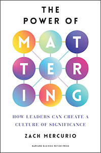 The Power of Mattering book cover