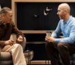 A pastor listening to a person during a conversation