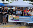 About 60 United Methodists from three churches participated in the Chattanooga Pride parade on Oct. 5, 2025. Photo by Paul Hamby from the Holston Conference of the United Methodist Church at https://www.holston.org/article/at-pride-festivals-church-members-see-opportunity-to-express-love-repair-harm-19406621