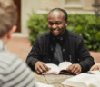A men's group at church