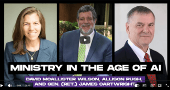 Ministry in the Age of AI video still